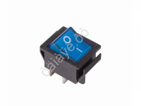 Выключатель клавишный 250V 16А (4с) ON-OFF синий с подсветкой (RWB-502, SC-767, IRS-201-1) REXANT Выключатель клавишный 250V 16А (4с) ON-OFF синий с подсветкой (RWB-502, SC-767, IRS-201-1) REXANT