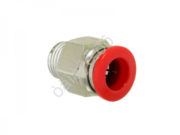 Фитинг пластик PU 1/4 х 10 mm наруж. резьба Фитинг пластик PU 1/4 х 10 mm наруж. резьба