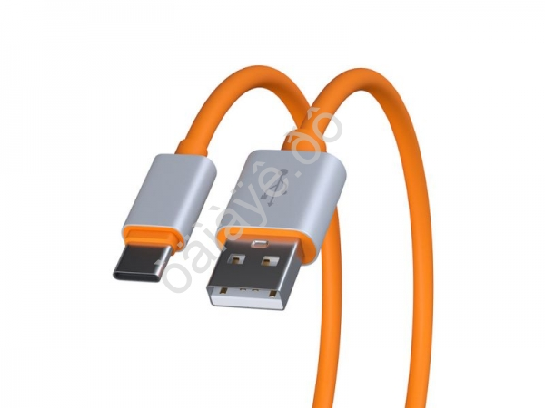 Дата-кабель универ. Orange Type-C, 1м, 2А, оранжевый BY