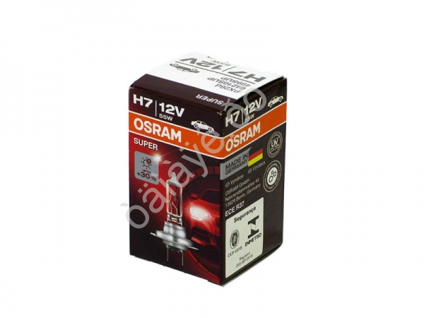 Лампа Osram H7 12V55W+30% 64210SUP Лампа Osram H7 12V55W+30% 64210SUP