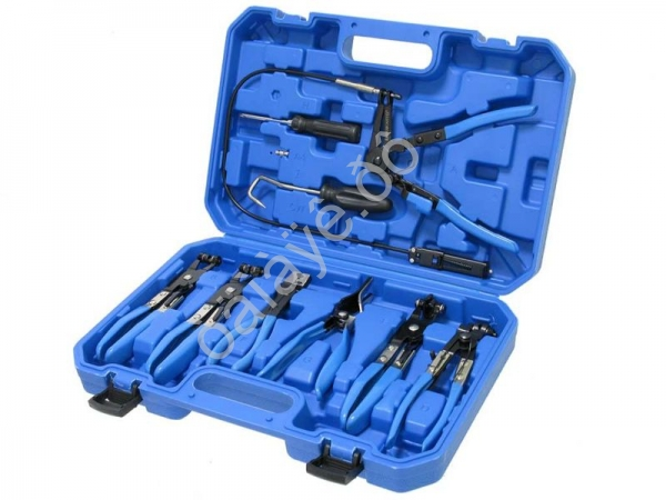 Набор щипцов для демонтажа пружинных хомутов патрубков 9 предметов МАЯКАВТО™/1/5_