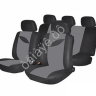 Чехлы на сиденья "NEW GALAXY" 9пр. полиэстр, Альфа, черн./серый /1/2 Чехлы на сиденья "NEW GALAXY" 9пр. полиэстр, Альфа, черн./серый /1/2