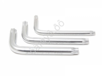 Ключ Г-образный TORX T-25H с отверстием Forsage