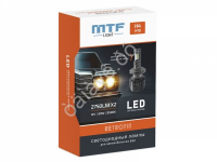 Светодиодные лампы MTF Light, серия RETROFIT LED, H4/H19, 30W, 2750lm, 3500K, кулер, к-кт.