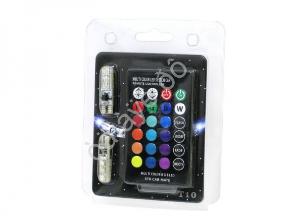 Светодиод T10 RGB с пультом Светодиод T10 RGB с пультом