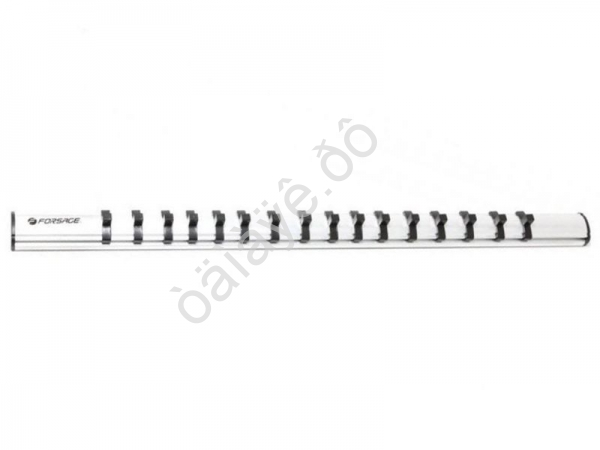 Планка магнитная для головок 1/4" на 16пр. Forsage