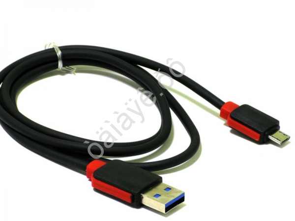 USB кабель  MicroUSB  М5  (1Ам) матовый двухцветный