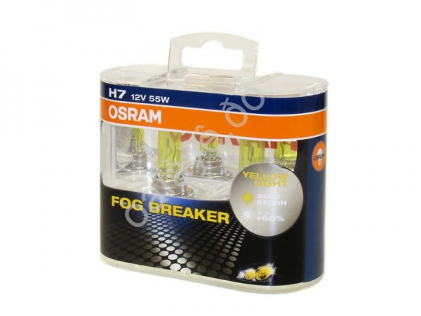 Лампа Osram H7 12V55W FOG BREAKER EURO