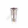 Кнопка антивандальная Ø12 12V (2с) ON-OFF фикс синяя