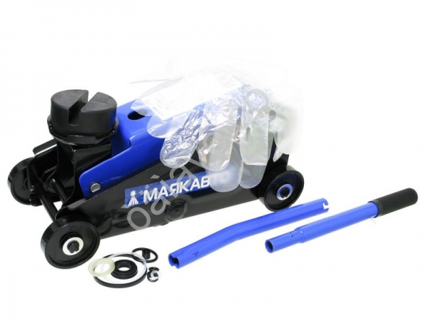 Домкрат гидравлический подкатной 2,5т h=145-400мм МАЯКАВТО™ /1_