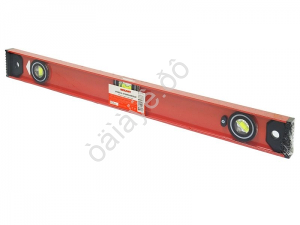 Уровень алюминиевый "Рельс" 600мм, 3 глазка, REXANT