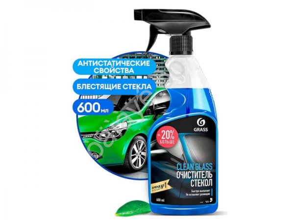 Средство для очистки стекол и зеркал "Clean glass" (флакон 600 мл) GRASS /1/6 Средство для очистки стекол и зеркал "Clean glass" (флакон 600 мл) GRASS /1/6