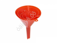 Воронки набор 4 предмета 115мм 95мм 65мм 50 мм (красные)1/50