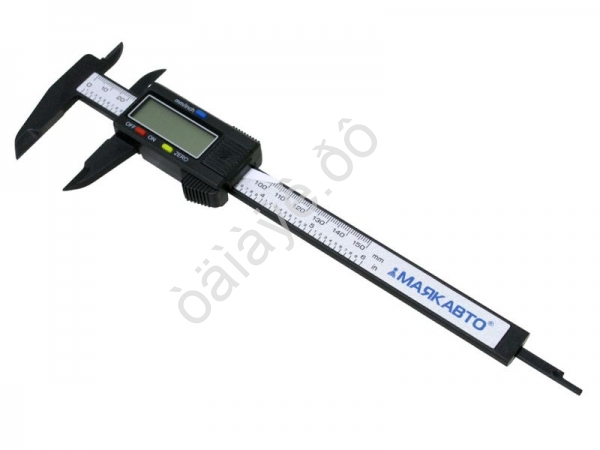 Штангенциркуль 150мм электронный, пластиковый (в кейсе) МТ™_