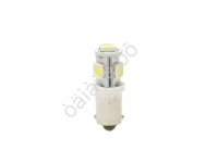 Светодиод 24V T 8  4SMD(5050) BA9S WHITE"Маяк"/10