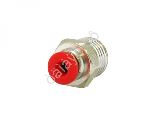 Фитинг цанговый прямой PU 1/4 х 4 mm наруж. резьба