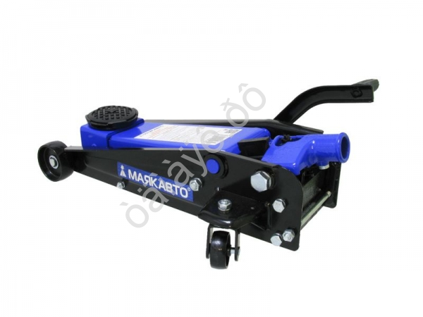 Домкрат гидравлический подкатной 3т h=130-490мм с педалью, МАЯКАВТО™ /1_