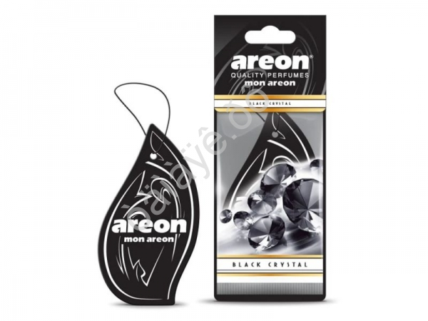 Освежитель воздуха "Аreon MON" подвесной бумажный (Black CrystalЧерный Кристалл)