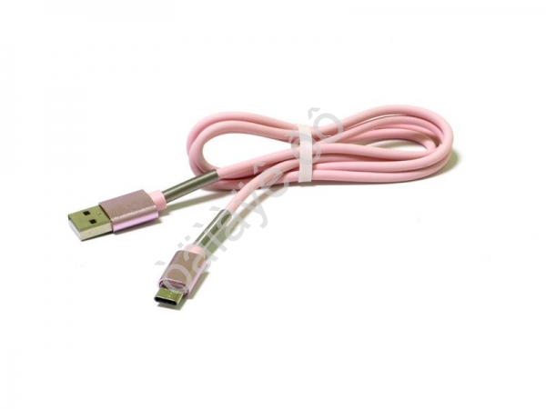 USB кабель  Type-C  М5  (1,5Ам 5-9v) силикон пружина