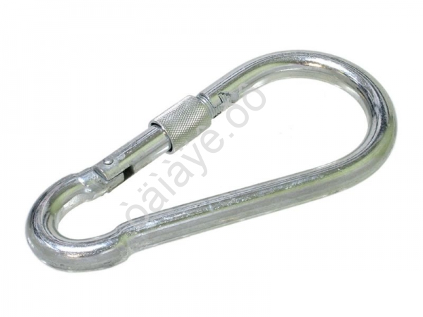 Карабин для троса с фиксатором 11*120 /1/20/200_ Карабин для троса с фиксатором 11*120 /1/20/200_