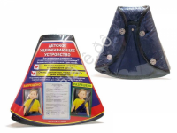 Адаптер ремня безопасности детский  синий эконом/1/30