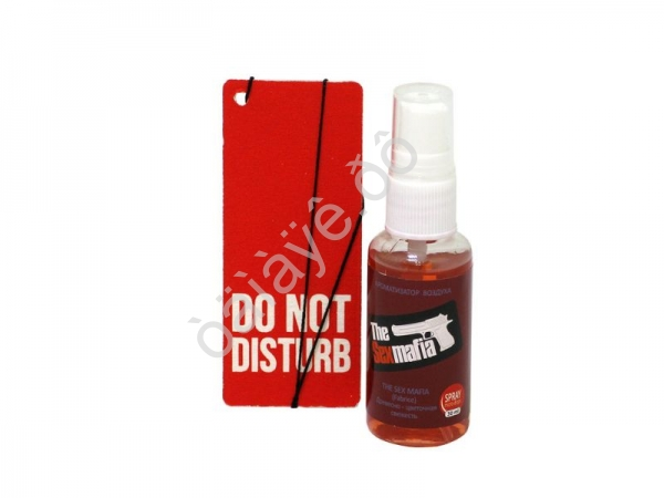 Освежитель воздуха  S30-03  Contra картон + спрей 30 мл. "THE SEX MAFIA" (Древесно-цветочный)