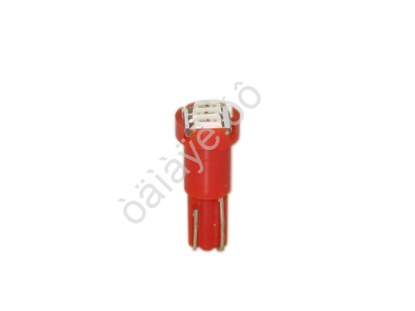 Светодиод 12V T 5 3SMD W2,0x4,6D RED (3014) "Маяк" /10