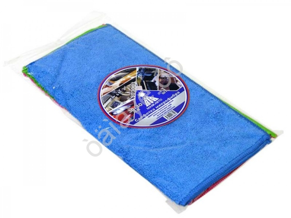 Салфетка Микрофибра 30*30 (1уп.-3шт) МАЯКАВТО™ 1/120_