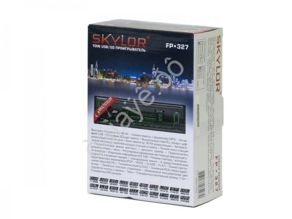 Автомагнитола SKYLOR FP-327 4x45 (USB без CD)