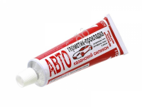 Герметик-прокладка АВТО КЗГ (г. Казань) термостойкий силиконовый 60г  (красный) 1/100