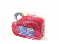 Трос буксировочный лента М5  10т, 6м, шириной 50мм с крюками  /1/8