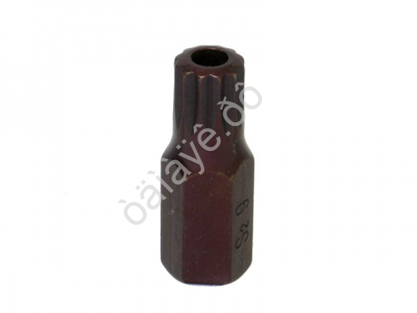 Бита М9 SPLINE, 12 лучей, L=30mm с отверстием МАЯКАВТО™ 1/10/80/800_ Бита М9 SPLINE, 12 лучей, L=30mm с отверстием МАЯКАВТО™ 1/10/80/800_