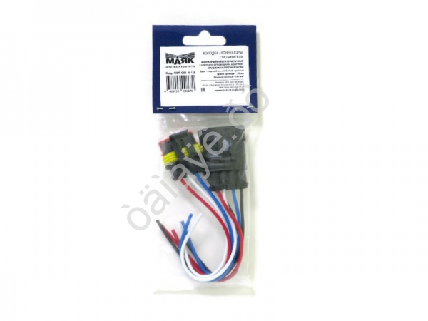 Колодка 4 контакта, герметичная МРГ-001-4-1.5 /10