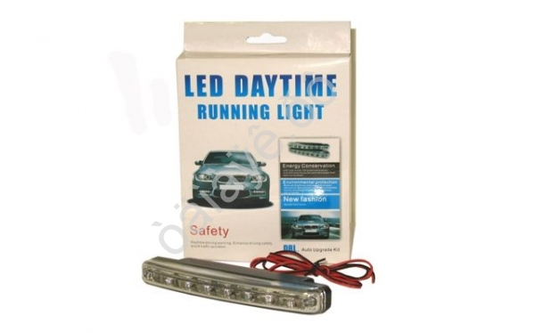 Огни ходовые DRL, 8 LED МТ 1/100_