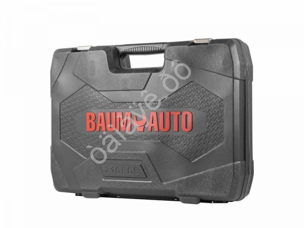 Набор инструментов 216пр. 1/4", 3/8", 1/2" (6гр.) BaumAuto Набор инструментов 216пр. 1/4", 3/8", 1/2" (6гр.) BaumAuto