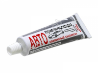 Герметик-прокладка АВТО КЗГ (г. Казань) термостойкий силиконовый 60г  (серый) 1/100