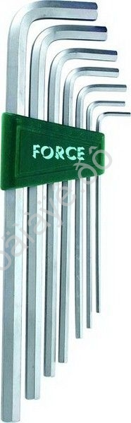 F5072XLS Набор дюйм. шестигранников удлинённых 7пред /10