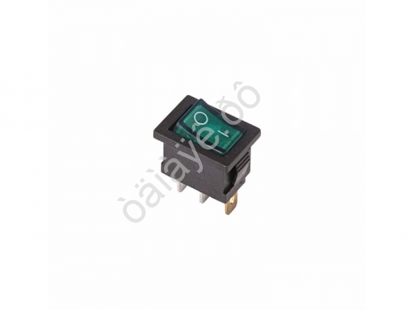 Выключатель клавишный 250V 6А (3с) ON-OFF зеленый с подсветкой Mini (RWB-206, SC-768) REXANT Выключатель клавишный 250V 6А (3с) ON-OFF зеленый с подсветкой Mini (RWB-206, SC-768) REXANT