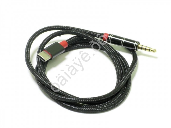 Аудио кабель AUX 3,5мм - Type-C  JD-416
