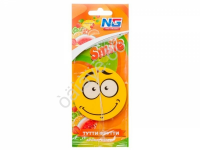 Освежитель воздуха "NEW GALAXY" бумажный "Смайл", Тутти Фрутти /12