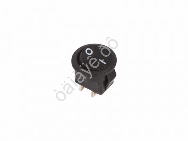 Переключатель 250V 3А (2c) ON-OFF черный микро/10 Переключатель 250V 3А (2c) ON-OFF черный микро/10