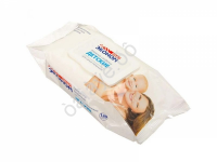 Салфетки влажные Smart Эконом №120 (120шт) для детей ,с клапаном /1/16