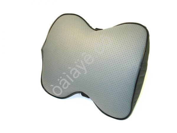 Подушка в авто под подголовник серая /1/6 Подушка в авто под подголовник серая /1/6