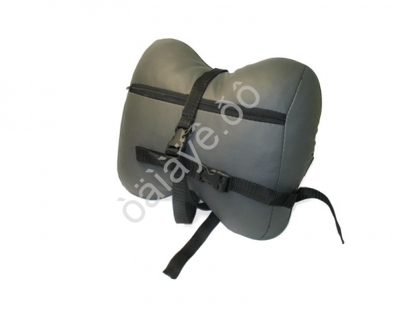 Подушка в авто под подголовник серая /1/6 Подушка в авто под подголовник серая /1/6