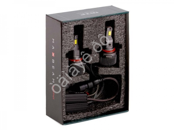 Светодиодные лампы MTF Light, серия MaxBeam Mini, HB4(9006), 12V, 45W, 4500lm, 6000K, кулер, к-кт.