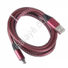 USB кабель Micro USB, 2A, 1м,FORZA премиум, пластик /1/10