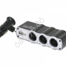 Разветвитель гнезда прикуриват. WF 120/015 3гн+1 USB 12/24В  1/50_