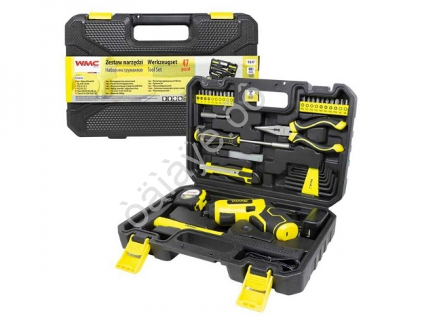 Набор инструментов 47 пр. WMC TOOLS Набор инструментов 47 пр. WMC TOOLS