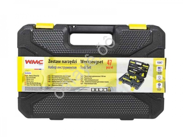Набор инструментов 47 пр. WMC TOOLS Набор инструментов 47 пр. WMC TOOLS