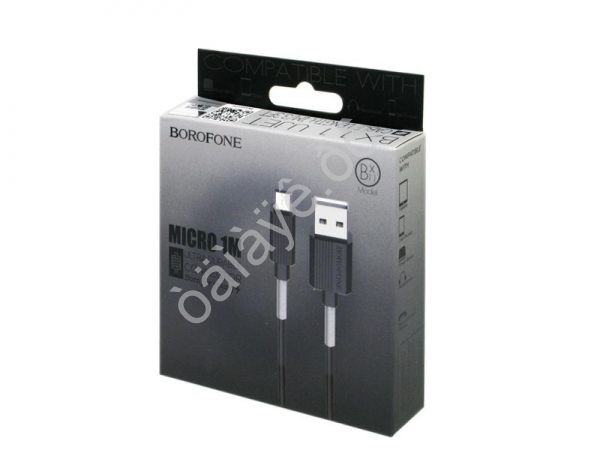 Дата-кабель MicroUSB Borofone BX11 1м
